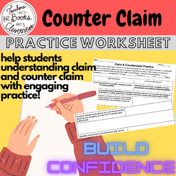 Preview of Counter Claim Practice Worksheet