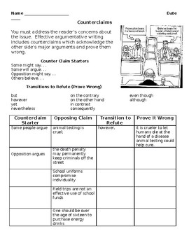 Preview of Counterclaim Practice