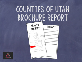 Preview of Counties of Utah Brochure Report
