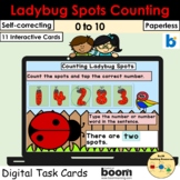 Counting 0 to 10 Ladybug Spots Bugs Insects BOOM Cards™ Ta