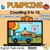 Counting 0 to 10 Pumpkins Fall Autumn Thanksgiving Harvest