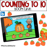 Fall Math - Numbers 1-10 - Counting to 10 - BOOM Cards™