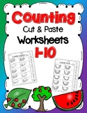 Counting 1-10 Cut & Paste