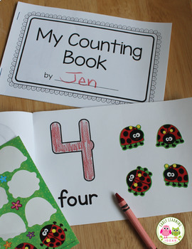 Counting Books 1-10 | Make Your Own Number Book for Preschool and Pre-k
