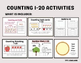 Counting 1-20 Activities