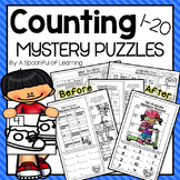 Counting 1-20 Mystery Puzzles