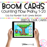 Counting 1-20 What Number Comes Before | Boom Cards™