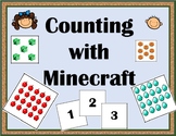 Counting 1-20 with Minecraft Cards
