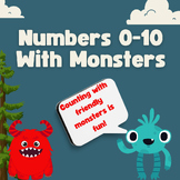 Numbers 0-10 Math Worksheets with Playdough/Traceable  Mats
