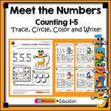Counting 1-5: Meet the Numbers Activity Set