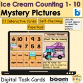 Counting 1 to 10 Ice Creams Summer Mystery Picture Reveal 