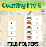 Counting 1 to 5 File Folders | Autism Independent Stations