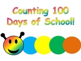 Counting 100 Days of School Caterpillar Display