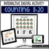 Counting 11-20 Digital Task Cards | One to One Corresponde