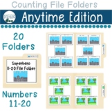 Counting 11-20 File Folders: Anytime Edition