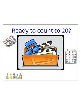Preview of Counting 11-20 Flipchart Activity