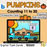 Counting 11 to 20 Pumpkins Fall Autumn Thanksgiving Harves