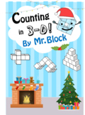 Christmas Counting 3D Geometry / Counting Cubes / 3D Shape
