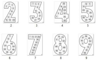 Preview of Counting 2,3,4,5,6,7,8,9 (counting and coloring)