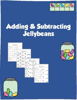 Preview of Counting, Adding & Subtracting Jellybeans