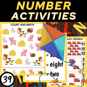 Preview of Counting Adventures: Engaging Number Activities for Enriched Learning