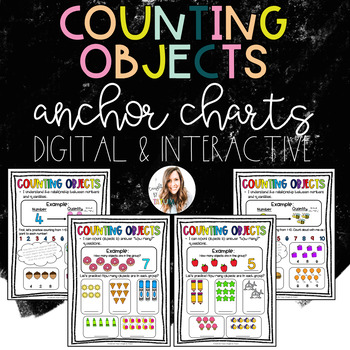 Preview of Counting Anchor Charts {Digital & Interactive}