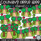 Counting Apple Tree Clipart