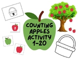 Counting Apples Activity Pack Numbers 1-20 Apple Picking G