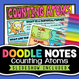 Counting Atoms Doodle Notes - 2 Pager - Includes PowerPoin