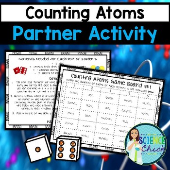 Preview of Counting Atoms Partner Activity