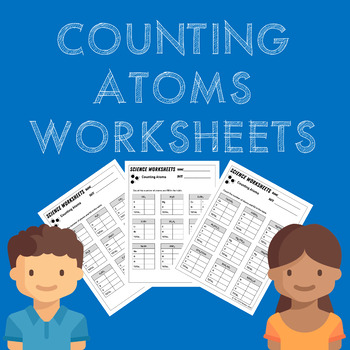 Preview of Counting Atoms Worksheets