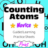 Counting Atoms *Novice* Guided Learning & Practice #1-2 Print
