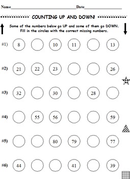 Counting BUNDLE 14 Worksheets by David Filipek | TpT