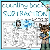 Counting Back Subtraction Strategy up to Twenty From a Giv
