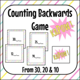 KAPOW! Counting Backwards Card Game: Counting Backwards fr