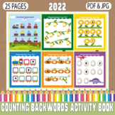 Counting Backwords Activity Book