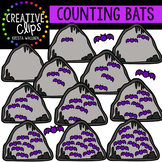 Counting Bats: Halloween Clipart {Creative Clips Clipart}