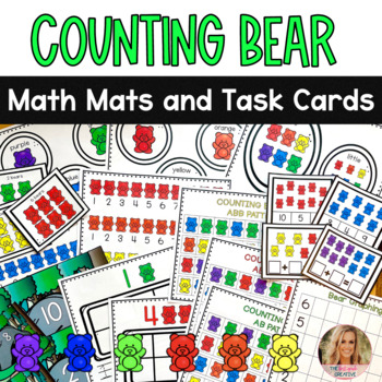Preview of Counting Bear Activity Mats and Task Cards