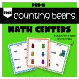 Counting Bears Math Centers | Preschool Pre-K Sorting & Co