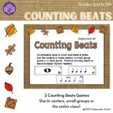 Counting Beats Games - 2nd to 5th Grade