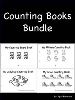 Preview of Counting Books Bundle