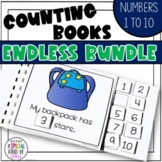 Counting Books to 10 Endless Bundle