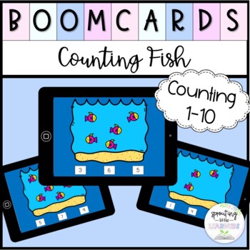 Preview of Counting Boom Cards | Distance Learning for Kindergarten
