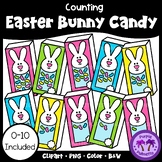 Counting Bunny and Chick Candy Boxes Clipart {Easter}