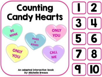 Candy Heart Valentine's Day Cards, 6-Count