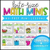 Counting & Cardinality | Math Mini-Lessons | BUNDLE