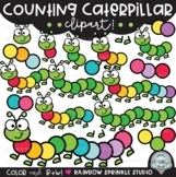 Counting Caterpillar Clipart