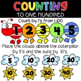 Counting Caterpillar Counting To 100 Count by Fives Count 