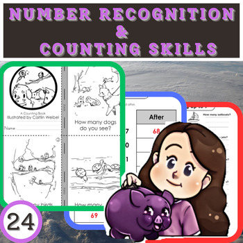 Preview of Counting Champs: Mastering Number Recognition and Counting Skills