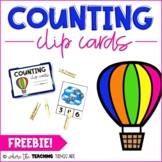 Counting Clip Cards FREEBIE!